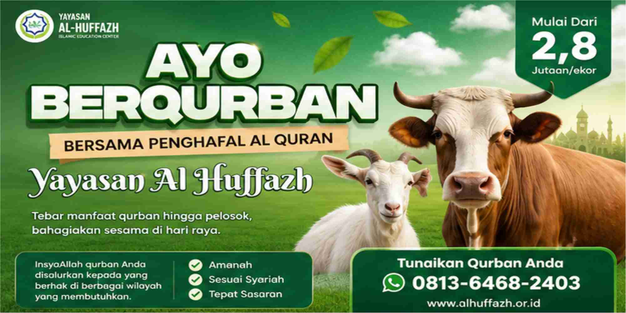Qurban Bersama Penghafal Alquran